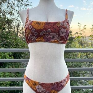 Xhilaration Floral Bikini Set